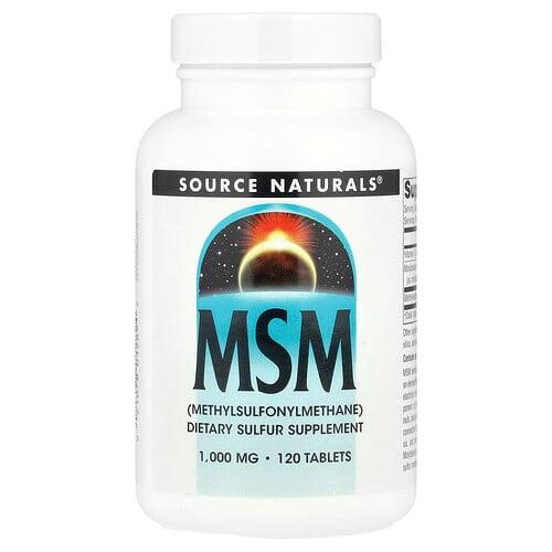 Source Naturals Msm 120 Tablets