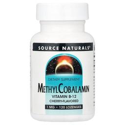 Source Naturals Methylcobalamin Cherry 1 Mg 120 Lozenges