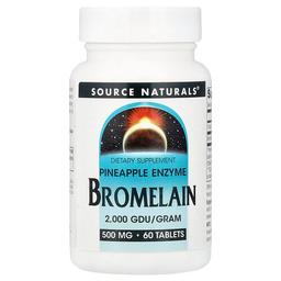 Source Naturals Bromelain 500 Mg 60 Tablets