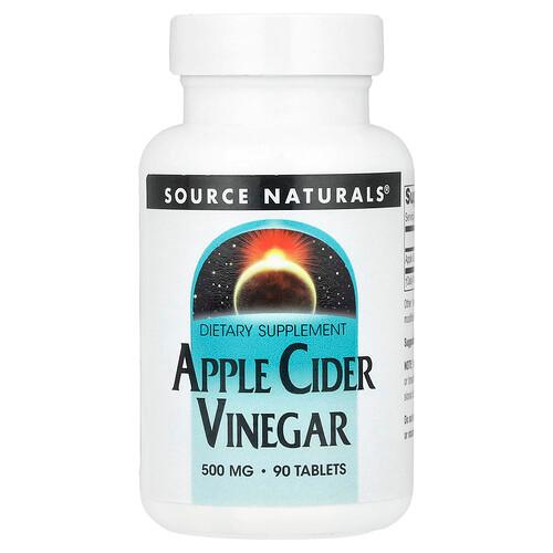 Source Naturals Apple Cider Vinegar 500 Mg 90 Tablets product image