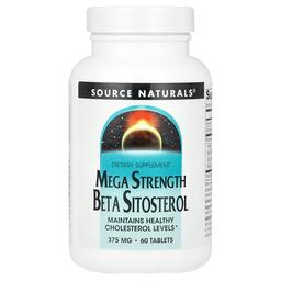 Source Naturals Mega Strength Beta Sitosterol 60 Tablets