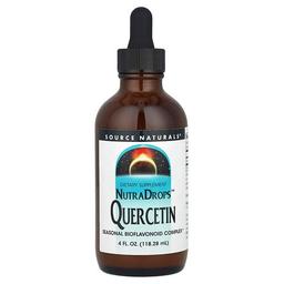 Source Naturals Nutradrops Quercetin 134 Mg 4 Fl Oz 118 28 Ml