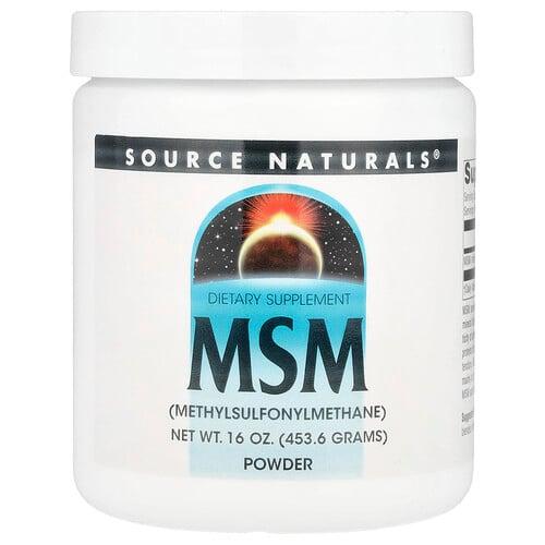 Source Naturals Msm Powder 16 Oz 453 6 G
