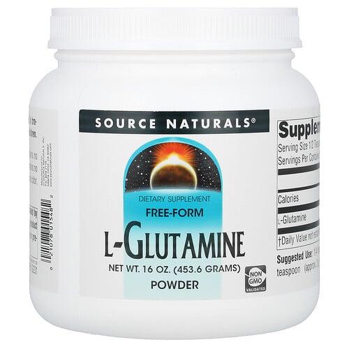 Source Naturals L Glutamine Powder 16 Oz 453 6 G