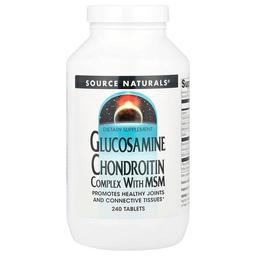 Source Naturals Glucosamine Chondroitin Complex With Msm 240 Tablets