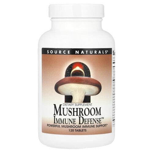Source Naturals Mushroom Immune Defense 120 Tablets