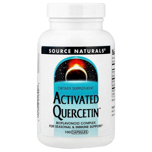 Source Naturals Activated Quercetin 100 Capsules