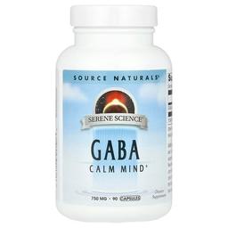Source Naturals Serene Science Gaba 750 Mg 90 Capsules