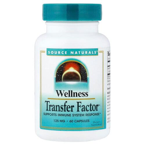 Source Naturals Wellness Transfer Factor 125 Mg 60 Capsules