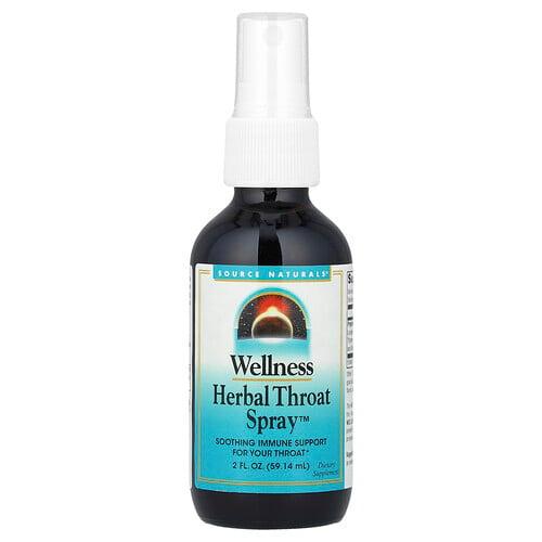 Source Naturals Wellness Herbal Throat Spray 2 Fl Oz 59 14 Ml