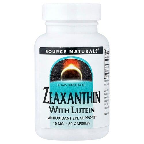 Source Naturals Zeaxanthin With Lutein 60 Capsules product image