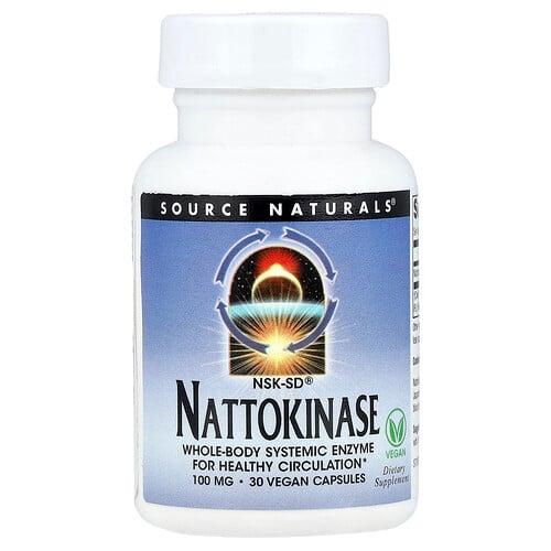 Source Naturals Nsk Sd Nattokinase 100 Mg 30 Vegan Capsules