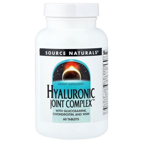 Source Naturals Hyaluronic Joint Complex 60 Tablets product image
