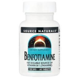 Source Naturals Benfotiamine 60 Tablets