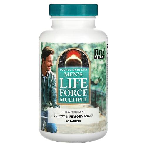 Source Naturals Men S Life Force Multiple 90 Tablets
