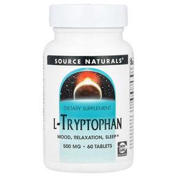 Source Naturals L Tryptophan 60 Tablets