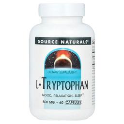 Source Naturals L Tryptophan 500 Mg 60 Capsules
