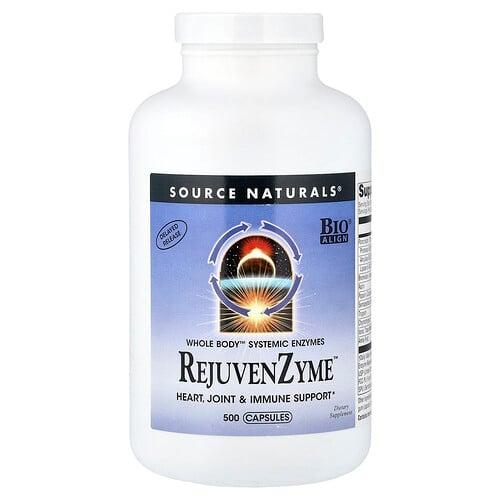 Source Naturals Rejuvenzyme 500 Capsules