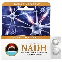 Source Naturals Nadh 20 Mg 30 Lozenges