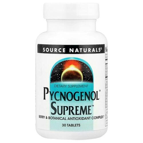 Source Naturals Pycnogenol Supreme 30 Tablets