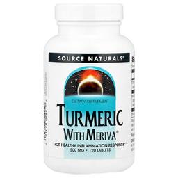 Source Naturals Turmeric With Meriva 120 Tablets