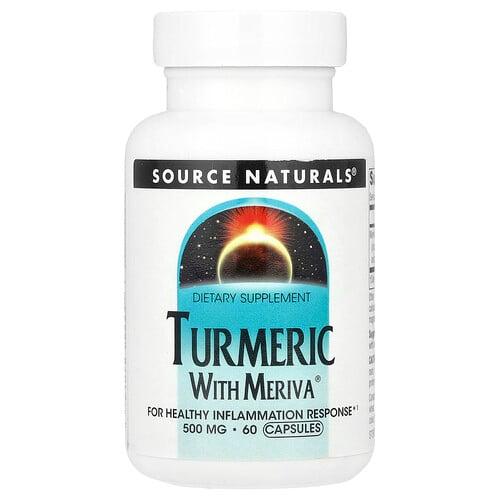 Source Naturals Turmeric With Meriva 60 Capsules