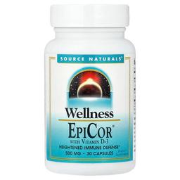 Source Naturals Wellness Epicor With Vitamin D 3 30 Capsules