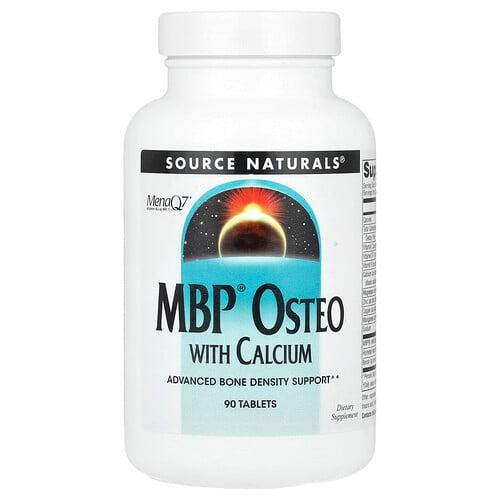 Source Naturals Mbp Osteo With Calcium 90 Tablets