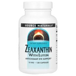 Source Naturals Zeaxanthin With Lutein 10 Mg 120 Capsules