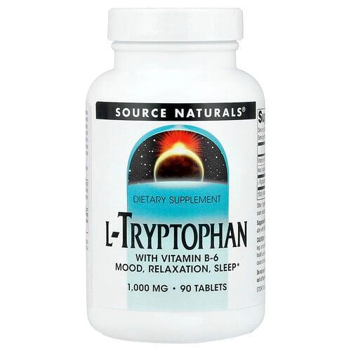 Source Naturals L Tryptophan 90 Tablets