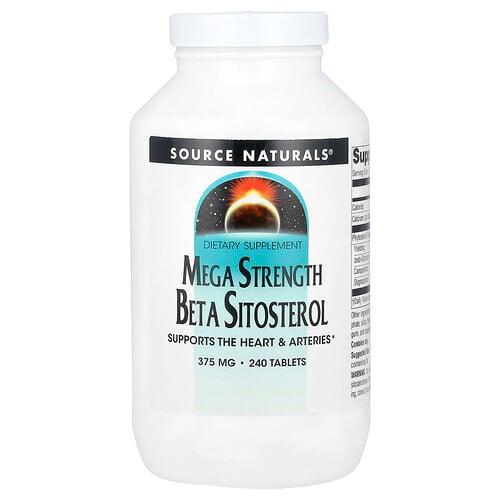 Source Naturals Mega Strength Beta Sitosterol 240 Tablets