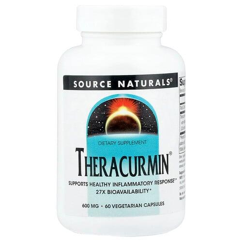 Source Naturals Theracurmin 600 Mg 60 Vegetarian Capsules