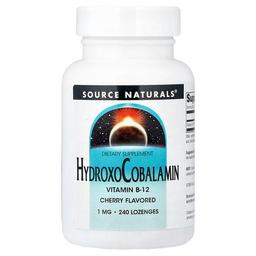 Source Naturals Hydroxocobalamin Cherry 1 Mg 240 Lozenge