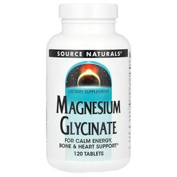 Source Naturals Magnesium Glycinate 120 Tablets