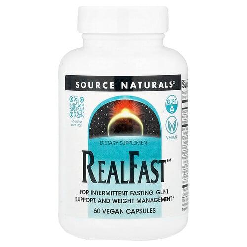 Source Naturals Realfast 60 Vegan Capsules