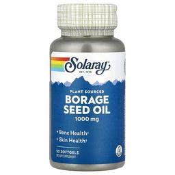 Solaray Borage Seed Oil 1 000 Mg 50 Softgels