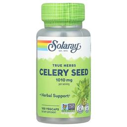 Solaray True Herbs Celery Seed 100 Vegcaps 505 Mg Per Capsule