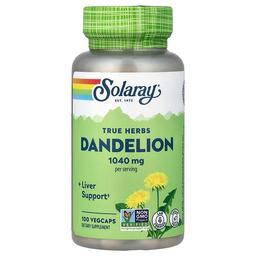 Solaray True Herbs Dandelion 100 Vegcaps 520 Mg Per Capsule