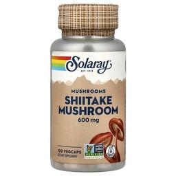 Solaray Mushrooms Shiitake Mushroom 600 Mg 100 Vegcaps