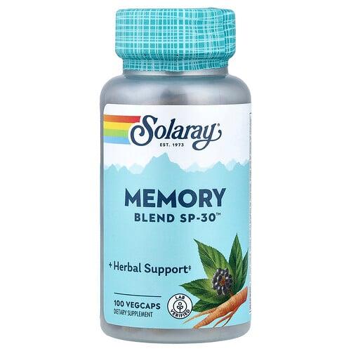 Solaray Memory Blend Sp 30 100 Vegcaps