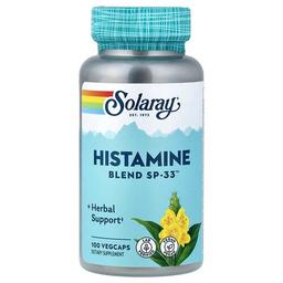 Solaray Histamine Blend Sp 33 100 Vegcaps