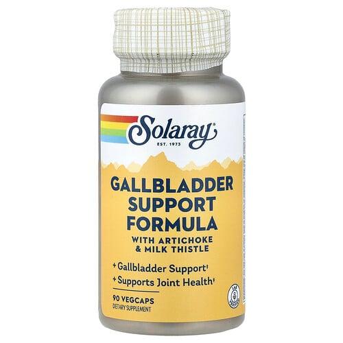 Solaray Gallbladder Support Formula With Artichoke Milk Thistle 90 Vegcaps