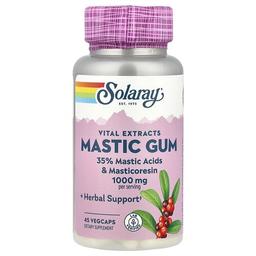 Solaray Vital Extracts Mastic Gum 45 Vegcaps 500 Mg Per Capsule