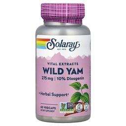 Solaray Vital Extracts Wild Yam 60 Vegcaps