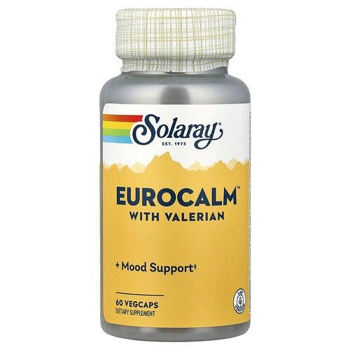 Solaray Eurocalm With Valerian 60 Vegcaps product image