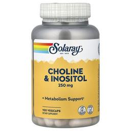 Solaray Choline Inositol 100 Vegcaps