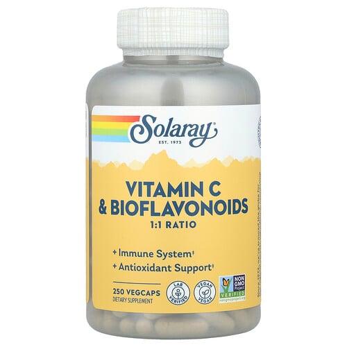 Solaray Vitamin C Bioflavonoids 250 Vegcaps product image