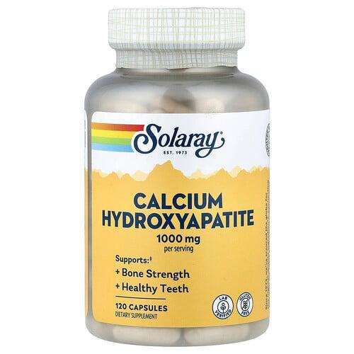Solaray Calcium Hydroxyapatite 120 Capsules 250 Mg Per Capsule product image