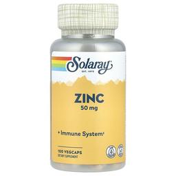 Solaray Zinc 50 Mg 100 Vegcaps