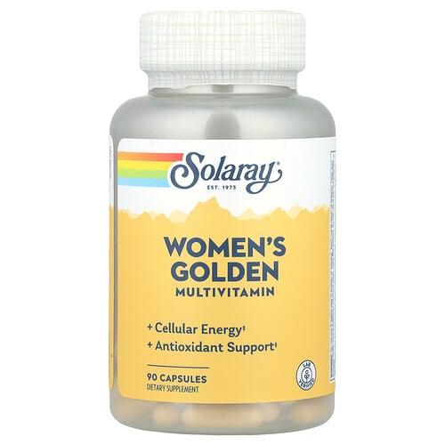 Solaray Women S Golden Multivitamin 90 Capsules